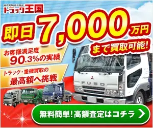 Truck Kingdom: Acquisto fino a 70 milioni di yen possibile lo stesso giorno!