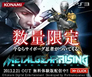 METAL GEAR RISING REVENGEANCE Limited quantity