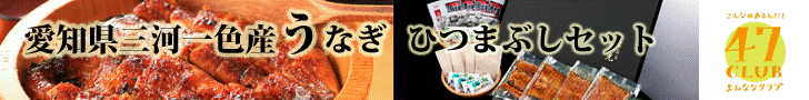  Eel Hitsumabushi Set from Mikawa-Itsuki, Aichi 47CLUB