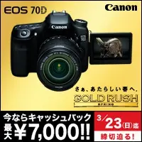  Canon EOS 70D Now cash back up to ?7,000!