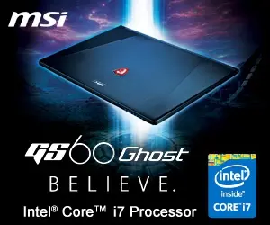 msi GS60 Ghost BELIEVE.