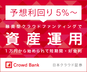 Asset management with loan-type crowdfunding Crowd Bank