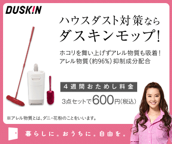Duskin mop for house dust control!