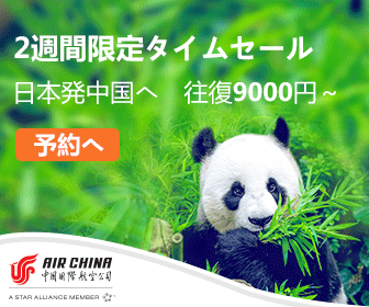 2 weeks limited time sale AIR CHINA