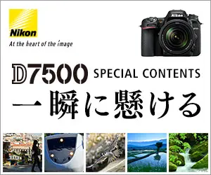 Nikon D7500 SPECIAL CONTENTS Hang on to the Moment