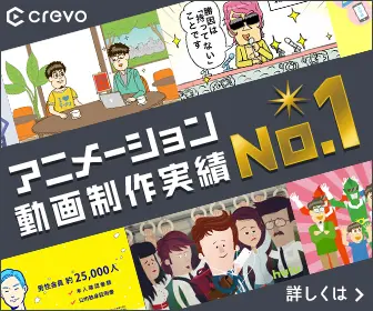 No.1 in animation video production crevo
