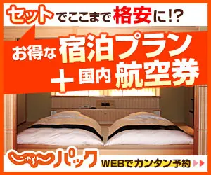 Special Accommodation Plan + Domestic Air Ticket Jalan Pack