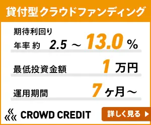 Loan-type crowdfunding CROWD CREDIT