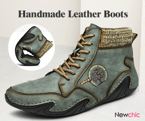 Handmade Leather Boots Newchic