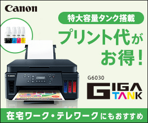 Save money on printing! Canon GIGA TANK G6030