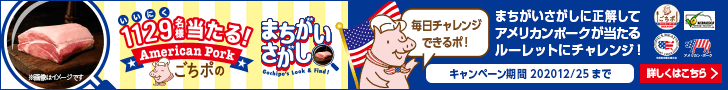 1129 winners! Gochipo's American Pork