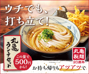  Freshly hammered, even at home! Marugame Seimen