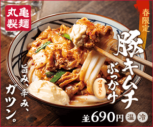 Pork Kimchi Bukkake Marugame Seimen