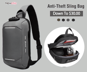 Anti-Theft Sling Bag Down To $30.00