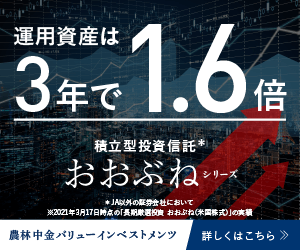 運用資産は3年で1.6倍 積立型投資信託おおぶねシリーズ