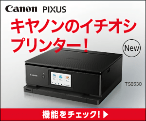 キヤノンのイチオシプリンター！Canon PIXUS TS8530