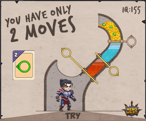 YOU HAVE ONLY 2MOVES / HERO WARS